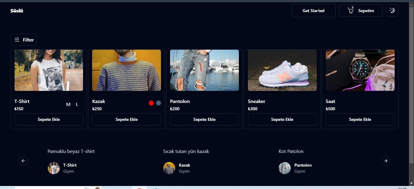 E-commerce & Market Place Nextjs Tailwind Css